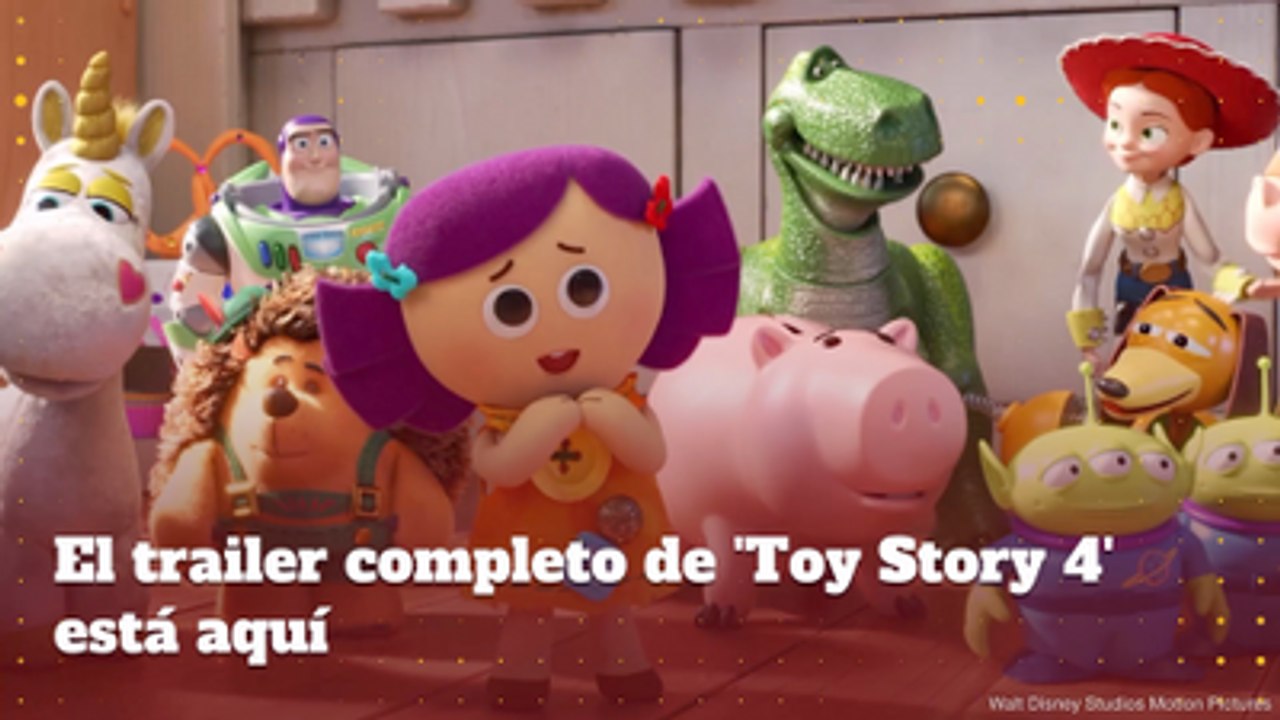 El trailer completo de 'Toy Story 4' está aquí