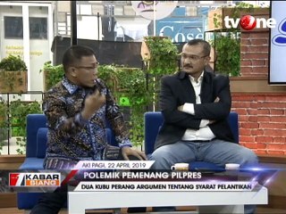 Polemik Pemenang Pilpres, 2 Kubu Perang Argumen