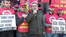 İstanbul- Kazancı Yokuşunda Nakliyat-İş'ten 1 Mayıs Açıklaması