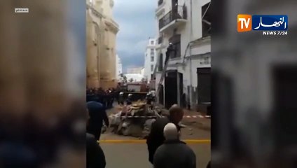 الحماية المدنية : 5 أشخاص تحت الأنقاض في أعقاب إنهيار جزئي لعمارة بحي القصبة