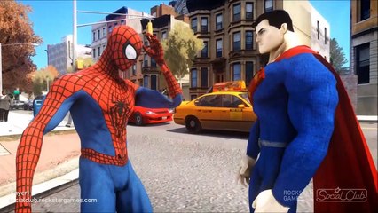 SPIDERMAN VS SUPERMAN - THE AMAZING SPIDER-MAN VS MAN OF STEEL
