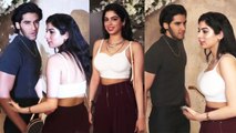 Khushi Kapoor CAUGHT With Her Boyfriend At The Party Starter Dinner At Manish Malhotra Home