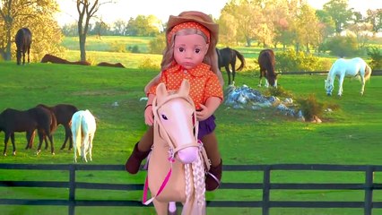 Playing Gotz Baby Doll Ballerina Dress up!