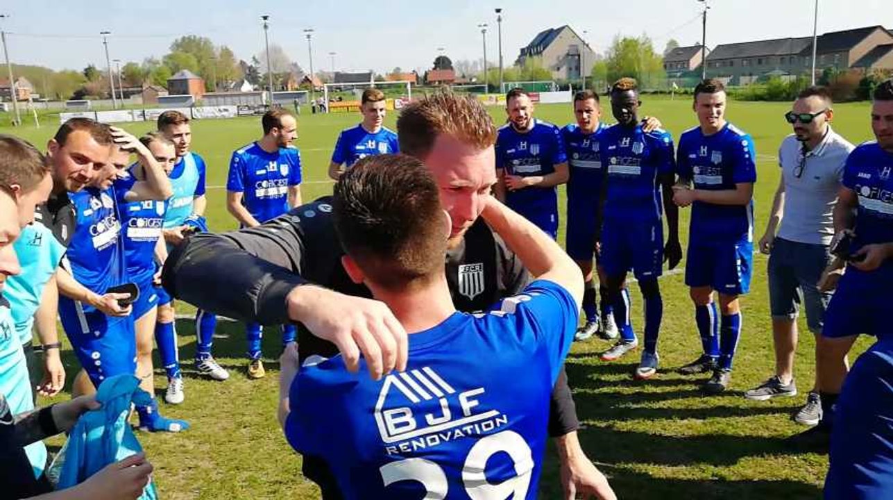 Michaël Cordier mis à l'honneur par le Symphorinois pour la dernière de sa carrière