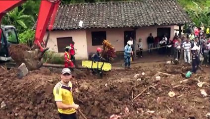 Coulée de boue meurtrière dans le sud-ouest de la Colombie