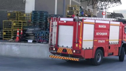 Manisa OSB'de çıkan yangın korkuttu