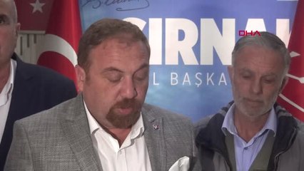 Şırnak Kılıçdaroğlu'na Saldırı Şırnak'ta Kınandı