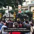 Magnitude 6.1 earthquake rocks Luzon