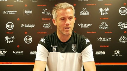 Le point presse de Mickaël Landreau avant Lens-Lorient 18-19
