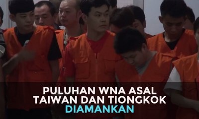 Puluhan WNA Asal  Taiwan dan Tiongkok  Diamankan