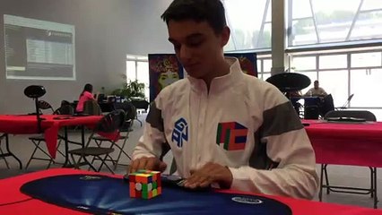 Rubik's Cube : Alexandre Carlier, 22 ans, l'un des meilleurs joueurs de France