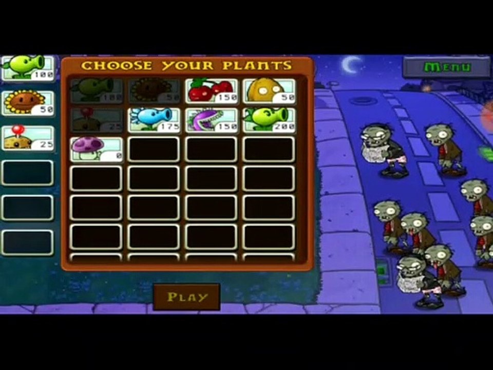 Plants vs Zombies Level  2-1