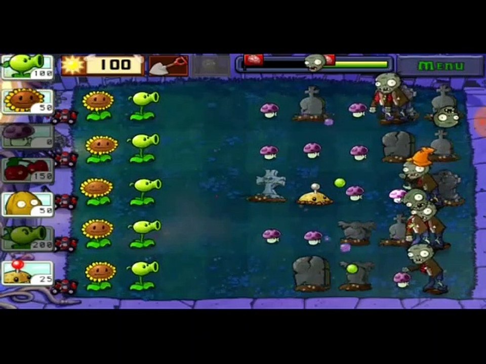 Plants vs Zombies Level  2-7