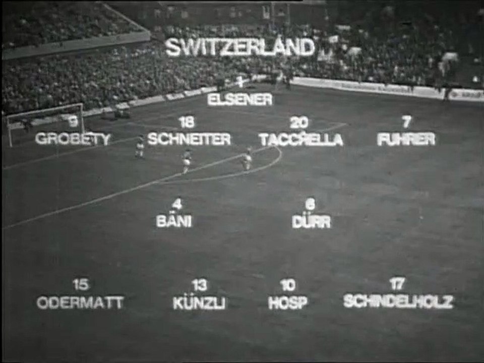 RFA - SUISSE    - 1966 -