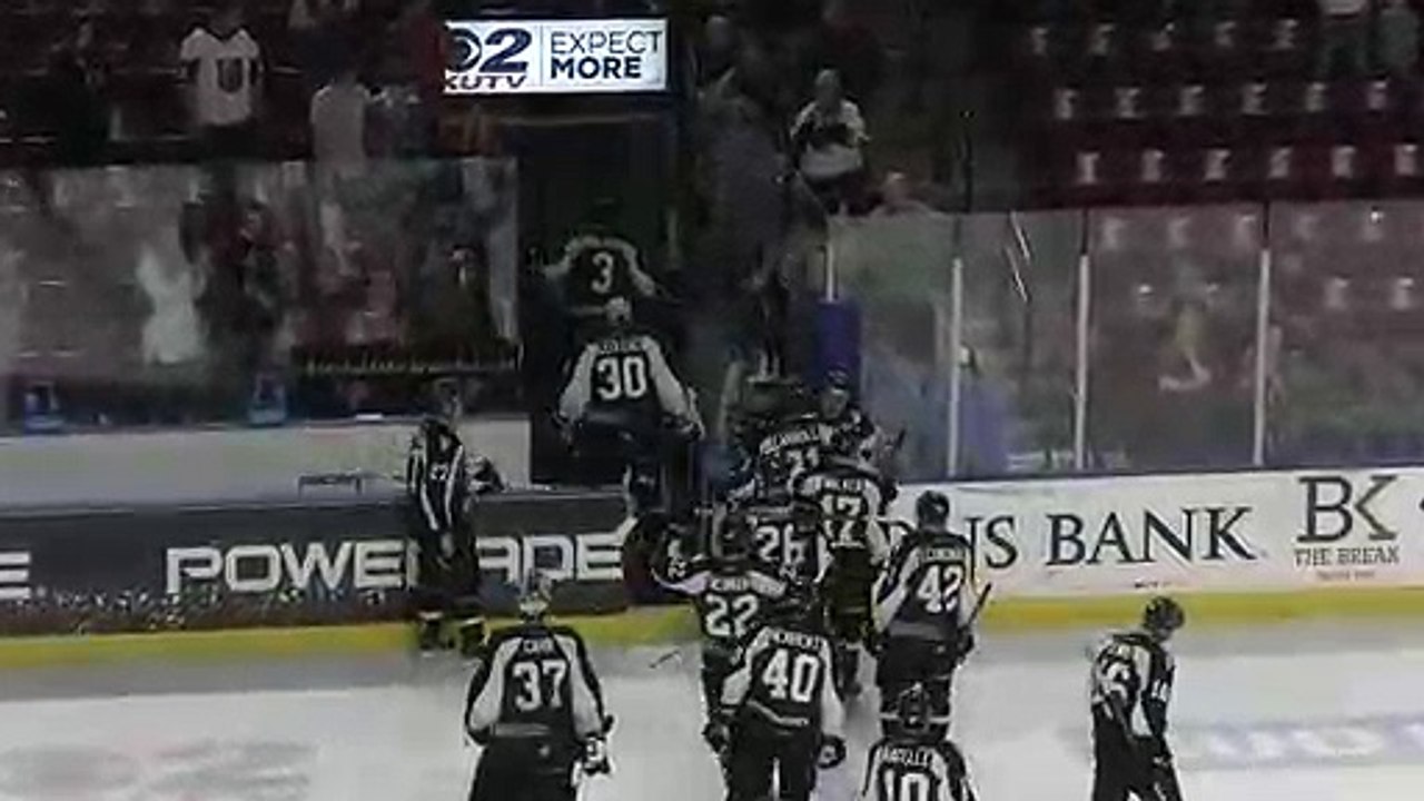 ECHL Idaho Steelheads 2 at Utah Grizzlies 1