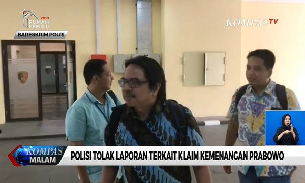 Polisi Tolak Laporan Terkait Klaim Kemenangan Prabowo Subianto