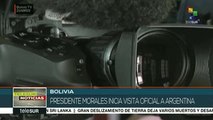 Pdte. Evo Morales estrecha relaciones bilaterales Bolivia-Argentina