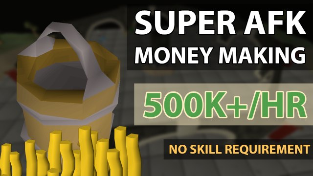 Super Afk Money Making | 500k+/hr | OSRS Money Making