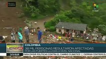 Nariño y Cauca, las zonas más afectadas por lluvias en Colombia
