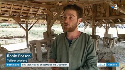 Patrimoine : un château reconstruit avec les moyens de l'époque