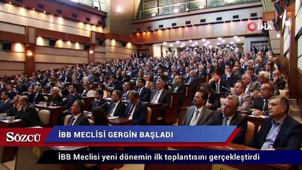 İBB Meclisi gergin başladı