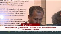 İstanbul Valisi Yerlikaya açıklama yapıyor