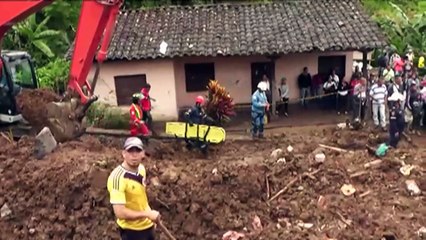 Coulée de boue meurtrière dans le sud-ouest de la Colombie