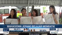 Antusiasme Mahasiswa Jepang Belajar Membatik