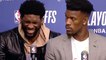 Joel Embiid EPICALLY Trolls The Warriors & Says He WIll Pay Jimmy Butler's Fine After Brawl!