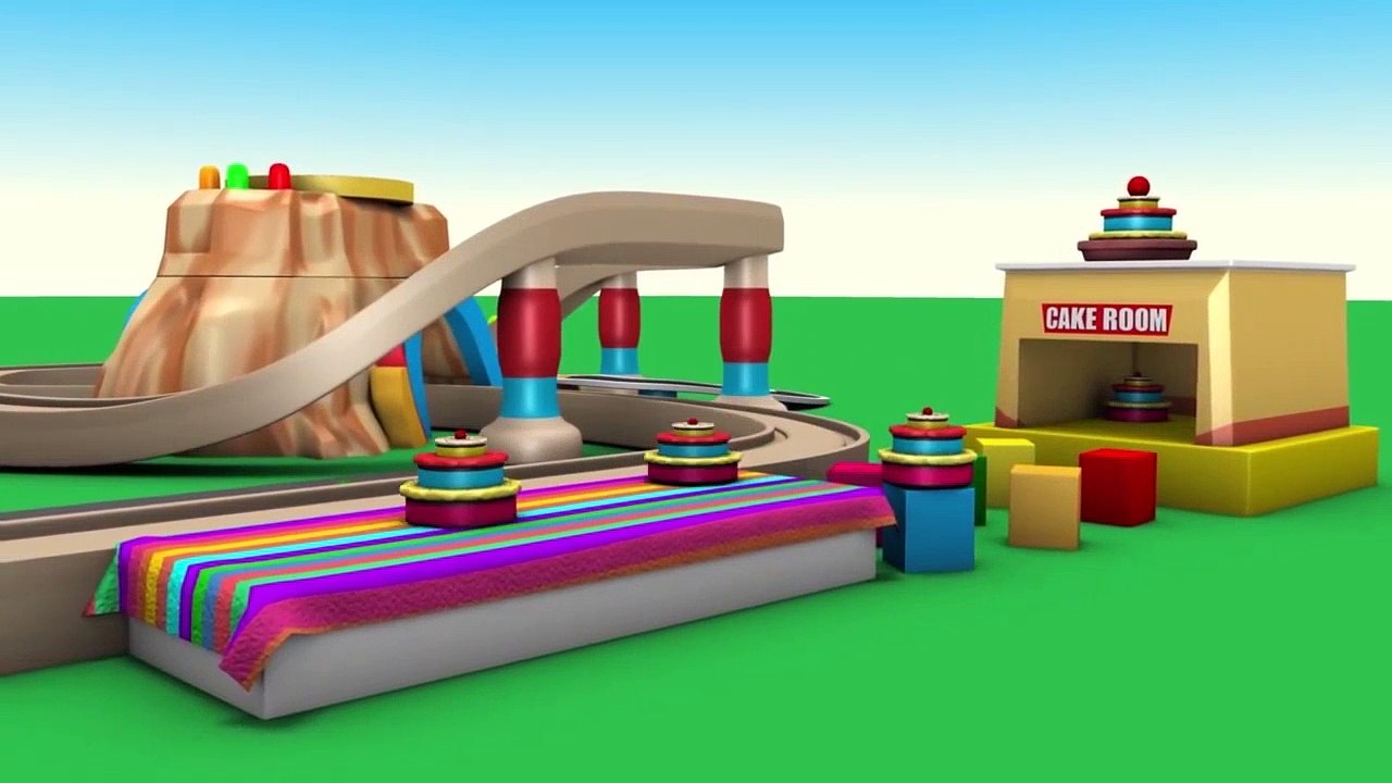 dessin animé pour enfants - chu chu train - train de dessin animé pour enfants - jouet train de vidéos pour les enfants