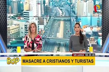 Sri Lanka: captan momento de explosión en iglesia de San Antonio