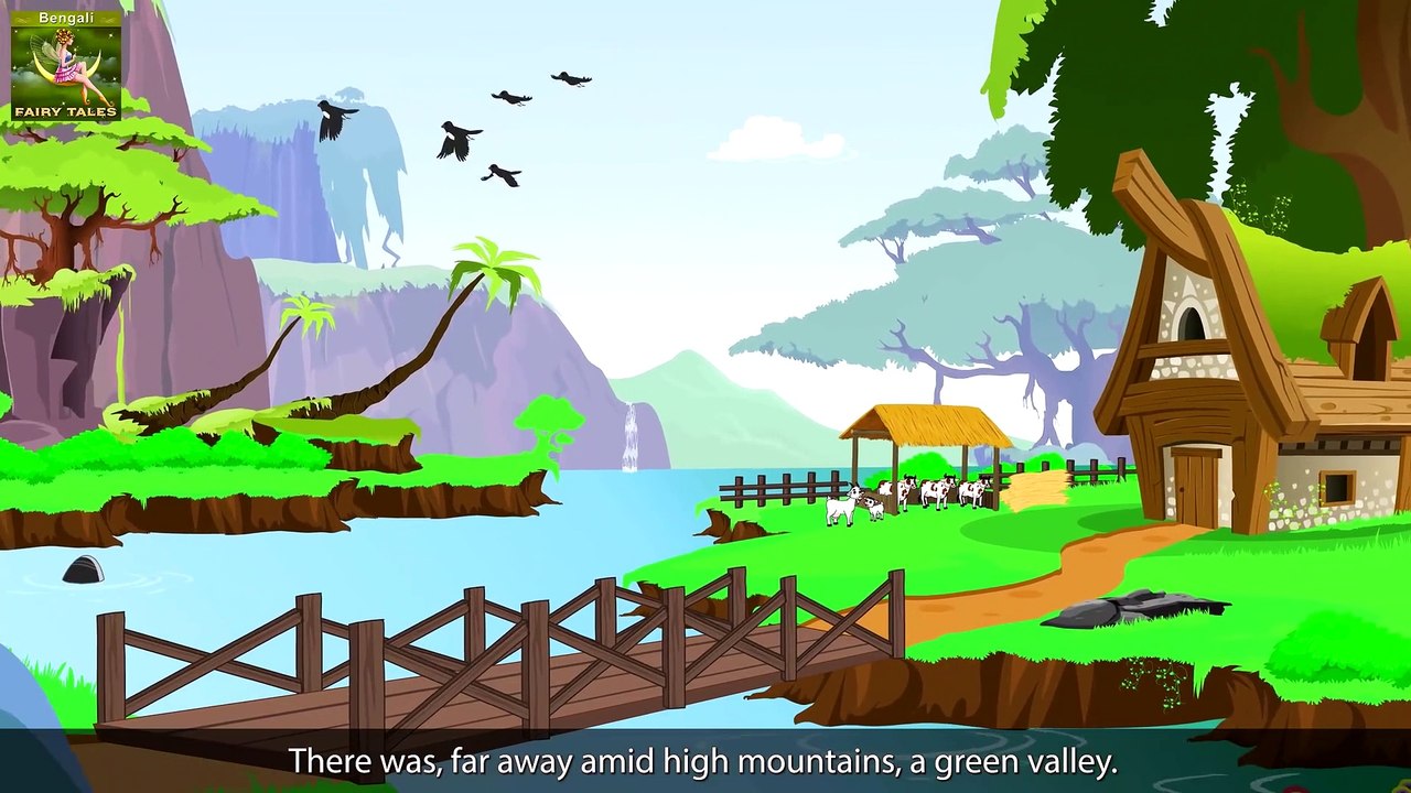 সাতটি কাকের গল্প - The Seven Crows Story in Bengali - Rupkothar Golpo - Bengali Fairy Tales - YouTube