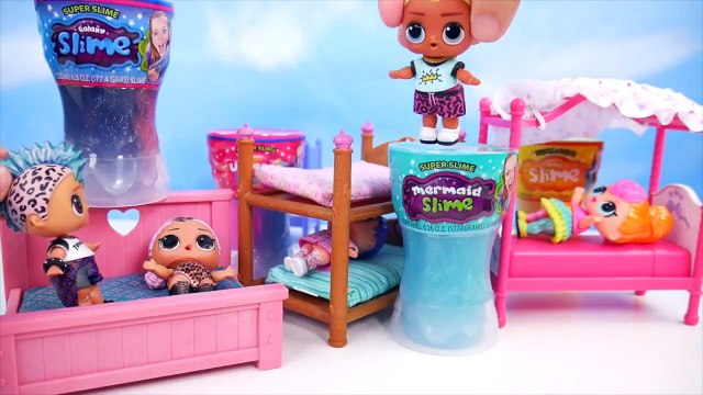 Pool Party in Barbie Waterfall Pool with LOL Surprise Dolls #Hairgoals Makeover Series 5