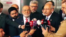 HDP ve Saadet Partisi'nden Kılıçdaroğlu'na geçmiş olsun ziyareti
