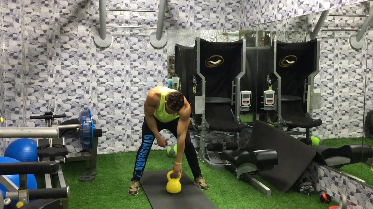 Kettlebell flow exercises