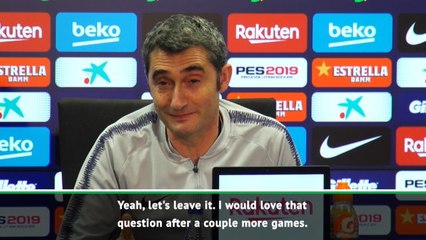 To think about celebrating the title now is absurd- Valverde