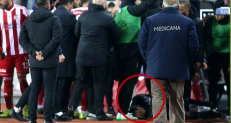 Sivas'ta Burak Yılmaz'ın Kafasına Yabancı Madde Atıldı