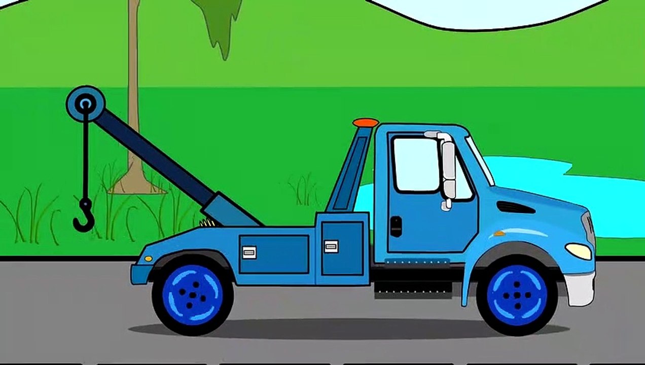 Emergency Road And Repair Of Cars | Bajki dla dzieci by