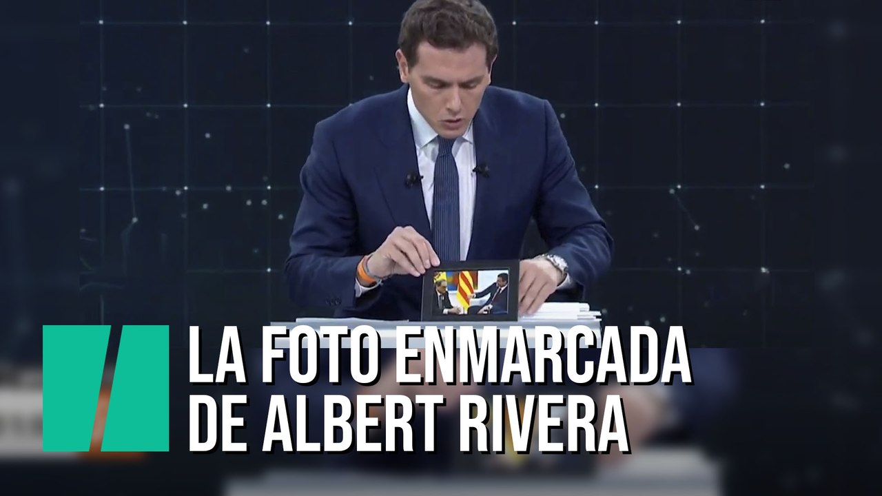 Albert Rivera coloca el marco