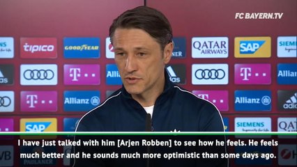 Robben is feeling much better - Kovac