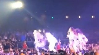 Dua Lipa,  Becky G & Selena Gomez in JLO Vegas 2018