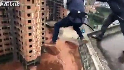 Most intense rope swing