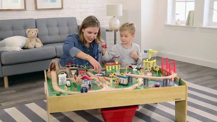 Kidkraft Adventure Town Railway Train Set