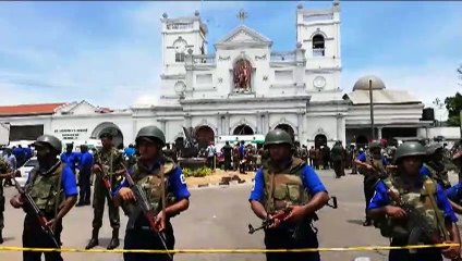 Série d'explosions au Sri Lanka: plus de 150 morts