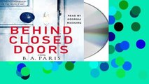 Full E-book  Behind Closed Doors  For Kindle