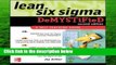 [GIFT IDEAS] Lean Six Sigma Demystified, Second Edition by Jay Arthur