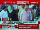 Lok Sabha Election 2019 Phase 3 Voting Day: BJP President Amit Shah in Gandhinagar, Gujarat