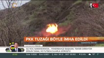 PKK tuzağı böyle imha edildi