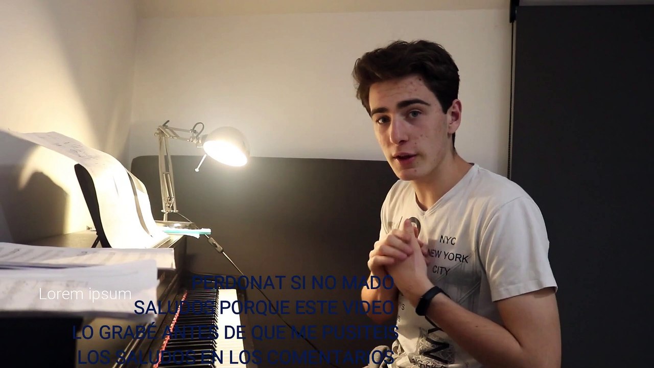 The Scientist - Coldplay - piano cover - davidblue - HD