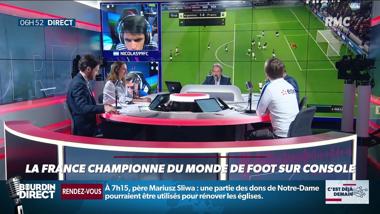 La chronique d'Anthony Morel : La France championne du monde de foot sur console - 23/04